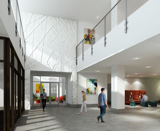 Lobby at Exchange 200 - Malden